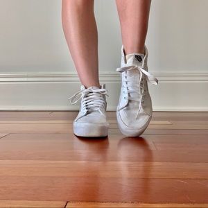 VANS HIGH-TOP SNEAKERS